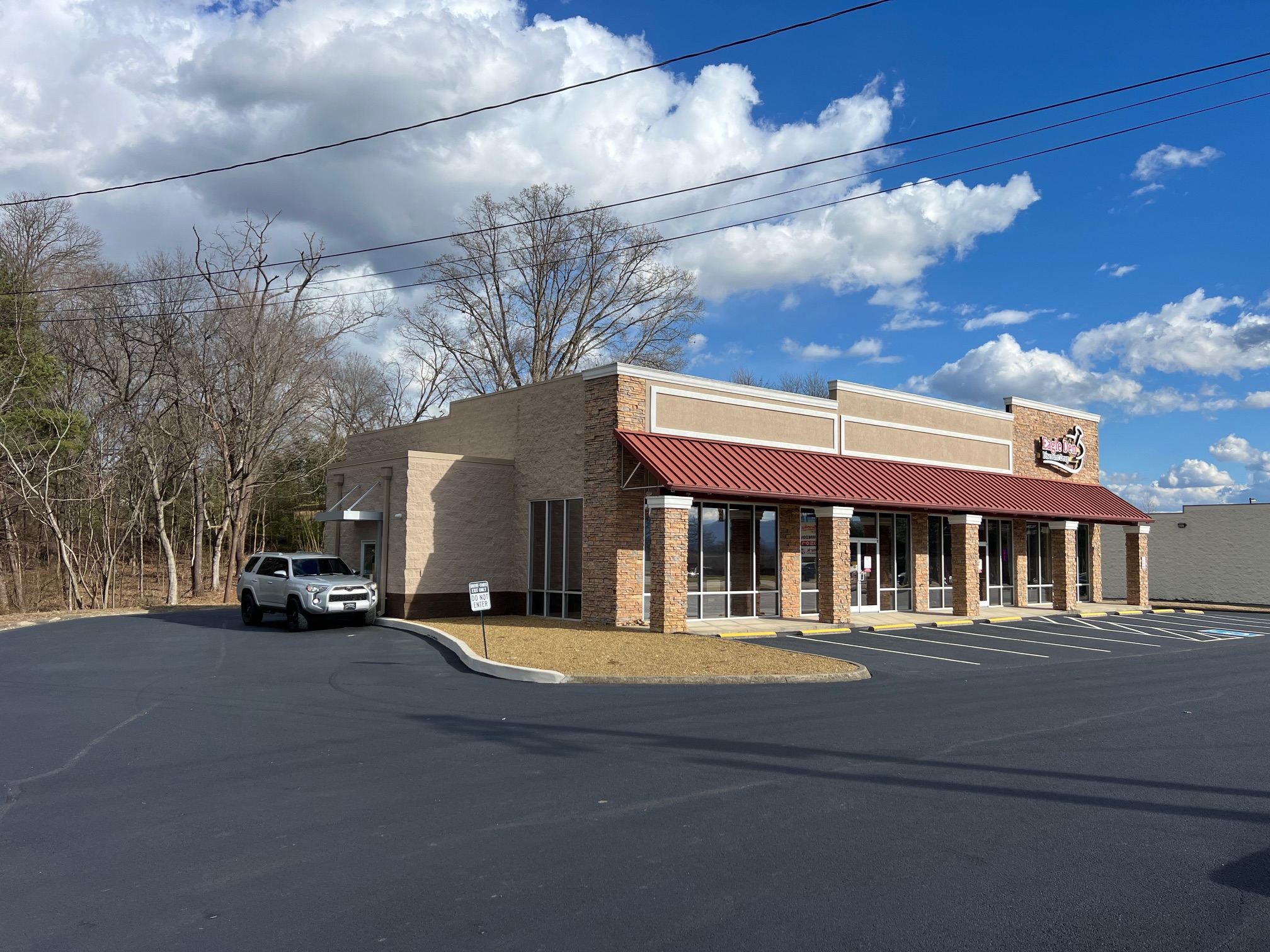 Sevier County Pharmacy - not painted yet.